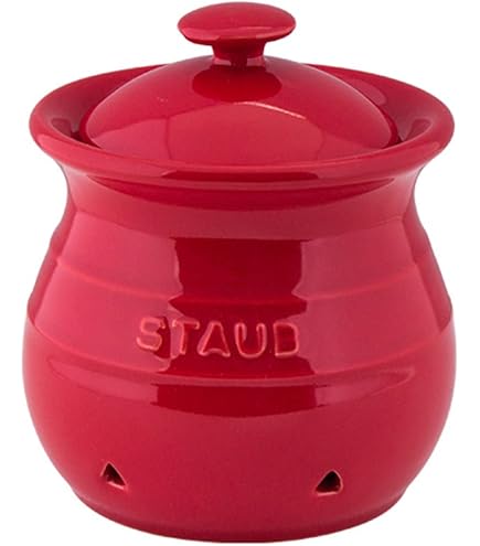 Amazon | Le Creuset ストーンウェア ガーリックキーパー 14オンス
